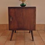 Kabinet - Walnoot, Mahonie - Italiaans nachtkastje uit de
