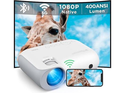 YOTON Y7 WiFi Beamer - Native 1080P Full HD - Bluetooth 5.0, Huis en Inrichting, Woonaccessoires | Overige, Nieuw, Verzenden