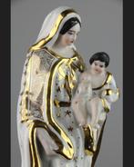 Vieux Bruxelles - Beeldje - Madonna met kind - Porselein