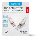echnetix RJ45-DIY connectoren CAT6 per 2 stuks, Ophalen of Verzenden, Nieuw, (Schotel)antenne-accessoires