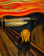 Scream — naar Edvard Munch, Ophalen of Verzenden, Nieuw, Schilderij