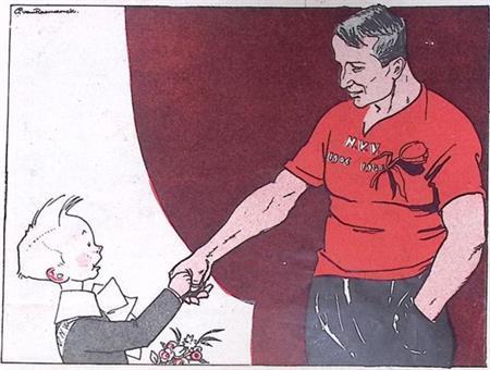 Tien jaar Werkgeversverbond (lijst optie, Lithos), Antiek en Kunst, Kunst | Litho's en Zeefdrukken, Verzenden