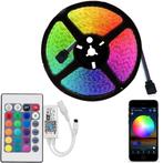 LED Strip RGB - 5 meter - complete set - type 5050 - 60 Led, Ophalen of Verzenden, Nieuw