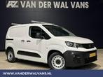 Peugeot Partner 1.6 BlueHDI 100pk L1H1 Euro6 Airco | Navigat, Auto's, Peugeot, Stof, Gebruikt, Overige carrosserieën, Wit