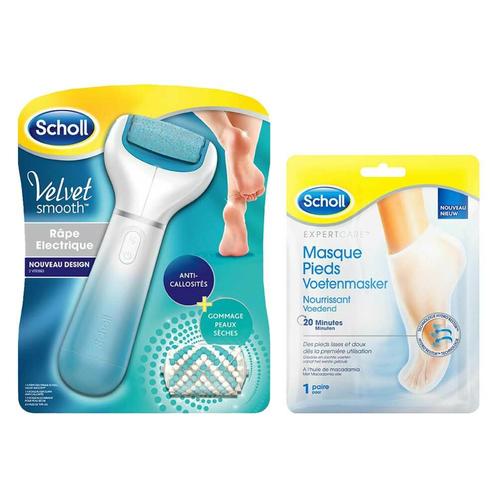 Scholl Velvet Smooth Voetvijl en Expert Care Voetenmasker Pa, Sieraden, Tassen en Uiterlijk, Uiterlijk | Lichaamsverzorging, Nieuw