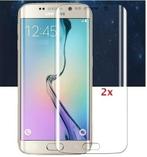 2 STUKS Galaxy S6 Edge Plus 3D Curved Full Body Folie Screen, Telecommunicatie, Nieuw, Ophalen of Verzenden
