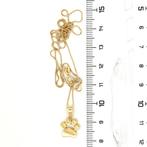 Vieri - Halsketting - Zampa - 2.4 g - 18 karaat Geel goud, Sieraden, Tassen en Uiterlijk, Kettingen, Nieuw