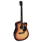 Nashville GSD-60-CE Semi Akoestische Western Gitaar, Muziek en Instrumenten, Ophalen of Verzenden, Nieuw