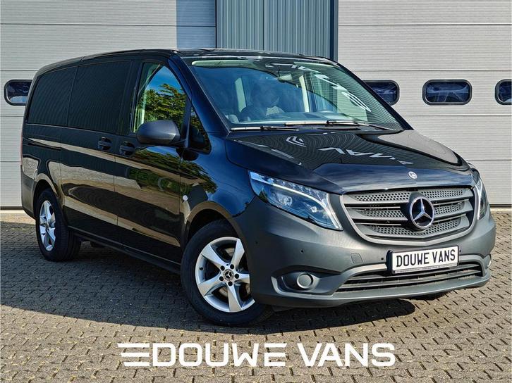 Zakelijke Lease |  Mercedes-Benz Vito 124 DC Automaat 237 PK, Auto's, Bestelauto's, Dealer onderhouden, Lease, Zwart, Automaat