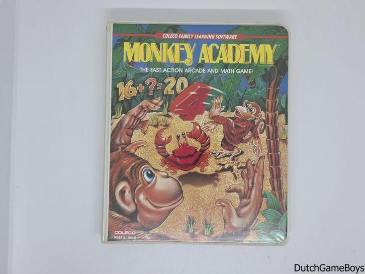 Colecovision - Coleco - Monkey Academy, Spelcomputers en Games, Games | Overige, Gebruikt, Verzenden