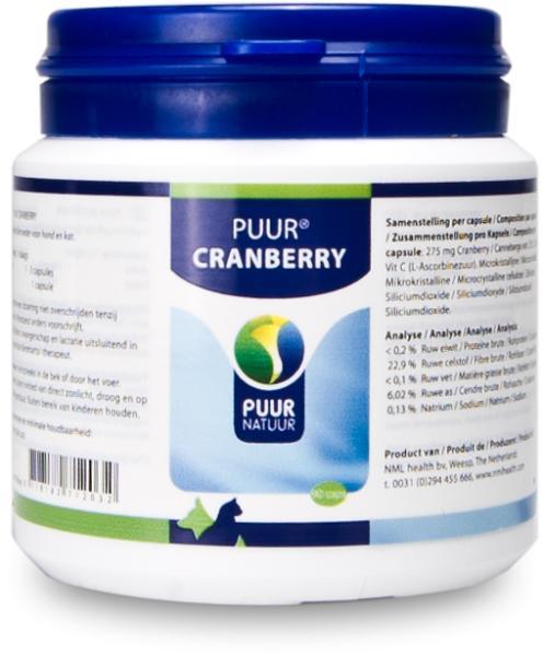 PUUR Cranberry 90 capsules, Dieren en Toebehoren, Vissen | Aquaria en Toebehoren, Nieuw, Ophalen of Verzenden