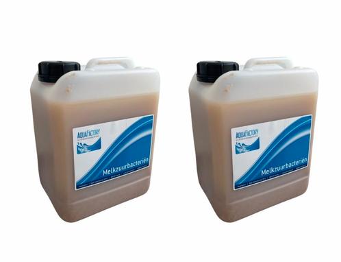 Aktie !!! 2 x 5 liter Melkzuurbacteriën of Opstartbacteriën, Tuin en Terras, Vijver-toebehoren, Overige typen, Nieuw, Ophalen of Verzenden