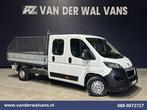 Peugeot Boxer | 2.0 BlueHDI 130pk Pick up Dubbel Cabine Open, Gebruikt, Euro 6, Wit, Dealer onderhouden