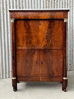Secrétaire à abattant - Secretaire, buro, bureau, klepbureau, Antiek en Kunst