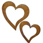 Decoratief hart om op te hangen van ijzer | patina patina |, Huis en Inrichting, Woonaccessoires | Overige, Nieuw, Verzenden