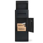 PakketPanda Multi Topbox - XXL Pakketbrievenbus met Briefvak, Tuin en Terras, Brievenbussen, Verzenden, Nieuw, Rvs