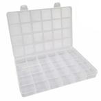 Fako Bijoux - Opbergdoos Large - 24 Vakjes - Kralendoos -, Hobby en Vrije tijd, Verzenden, Nieuw