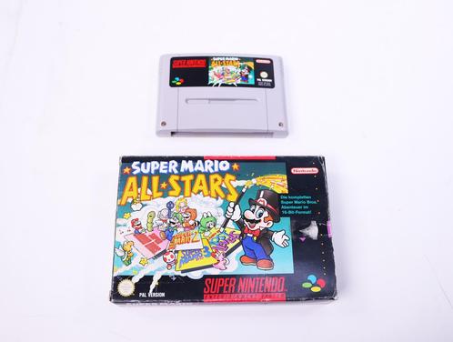 SNES - Super Mario All-Stars - Boxed (B-Grading), Spelcomputers en Games, Games | Nintendo Super NES, Ophalen of Verzenden
