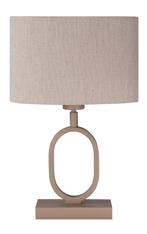LED Tafellamp poot ovaal | Sand | Verona | 38cm, Huis en Inrichting, Lampen | Tafellampen, Ophalen of Verzenden, Nieuw