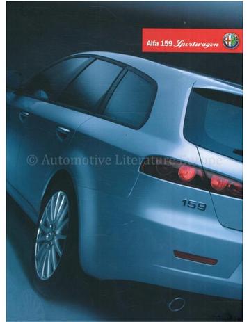 2006 ALFA ROMEO 159 SPORTWAGON PERSMAP DUITS beschikbaar voor biedingen