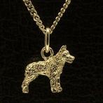 Gouden Mudi ketting hanger - klein, Verzenden, Nieuw