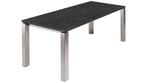 Studio 20 Stavanger granieten tafel 240 x 100 cm Pearl Black, Tuin en Terras, Ophalen of Verzenden, Nieuw