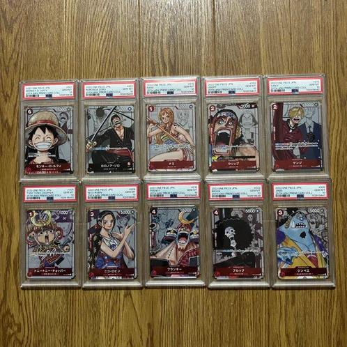 Bandai - 10 Graded card - 25th Anniversary Straw Hat Pirates, Hobby en Vrije tijd, Verzamelkaartspellen | Overige