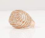 Statement ring - 14 karaat Geel goud - 1.81ct. tw. Diamant