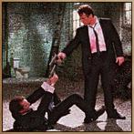 NicDA - RESERVOIR DOGS . Gangsters Fate . XL 1m² No reserve