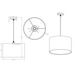 LED Hanglamp - Hangverlichting - Trion Hotia - E27 Fitting -, Huis en Inrichting, Lampen | Hanglampen, Ophalen of Verzenden, Nieuw