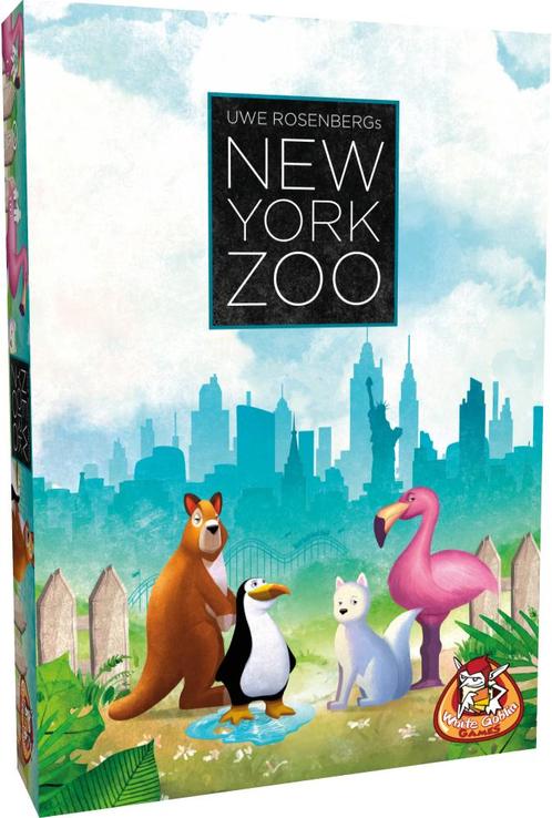New York Zoo (NL versie) | White Goblin Games -, Hobby en Vrije tijd, Gezelschapsspellen | Bordspellen, Nieuw, Verzenden