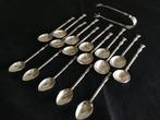 Theelepel (11) - Zilver - Mokkalepel (5) Tang (1)