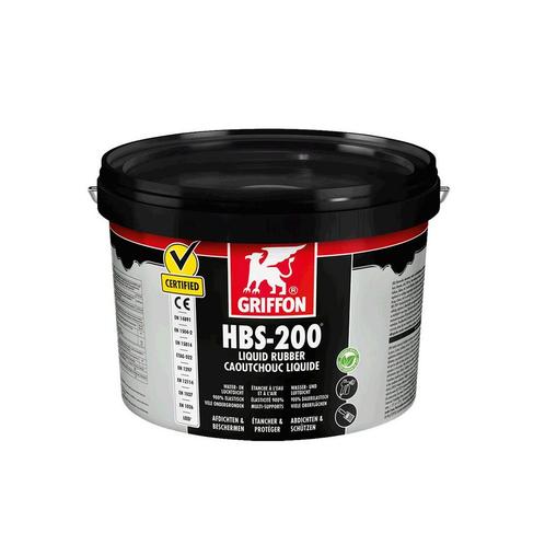 Griffon HBS-200 Liquid Rubber 5L, Doe-het-zelf en Verbouw, Isolatie en Afdichting, Ophalen of Verzenden