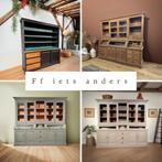 Buffetkast Teakhout | Grutterskast | Vitrine en levering, Landelijk | Industrieel | Vintage | Teak | Ibiza | Klassiek, 200 cm of meer