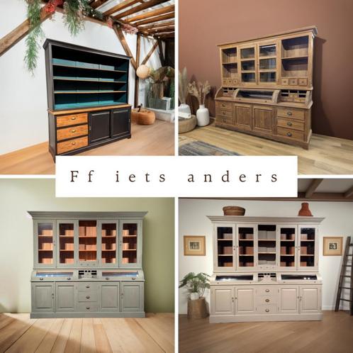 Buffetkast Teakhout | Grutterskast | Vitrine en levering, Huis en Inrichting, Kasten | Buffetkasten, 200 cm of meer, Met lade(s)