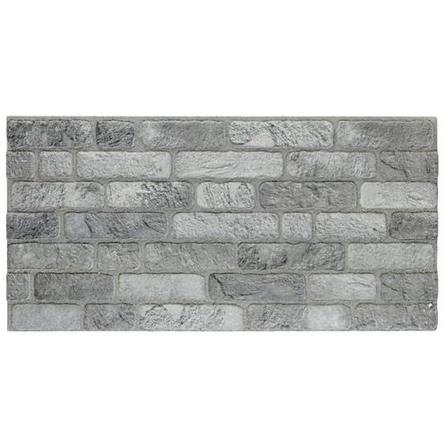 3D Wandpaneel EPS Grijs Baksteen L1903 100x50x2cm, Huis en Inrichting, Woonaccessoires | Wanddecoraties, Nieuw, Ophalen of Verzenden