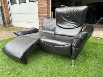 Bank De Sede DS 145 bankstel relax design zetel zwart leer beschikbaar voor biedingen