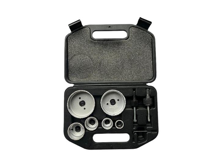 Professionele Gatenzaag Set - Wolfram - 6 Delig - Voor Beton, Doe-het-zelf en Verbouw, Gereedschap | Handgereedschap, Nieuw, Ophalen of Verzenden