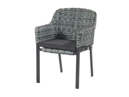 Hartman tuinstoel cairo silvergrey, Tuin en Terras, Tuinsets en Loungesets, Tuinset, Stoel, Nieuw, Wicker