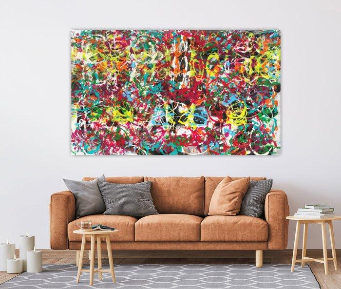 Joan LLaverias - Simbol 101 - XXL, Antiek en Kunst, Kunst | Schilderijen | Modern
