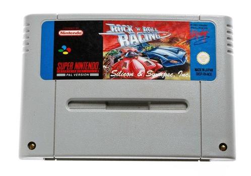 Rock n Roll Racing [Super Nintendo], Spelcomputers en Games, Games | Nintendo Super NES, Zo goed als nieuw, Ophalen of Verzenden