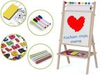 Magnetisch schoolbord met abacus en tekenpapier - 62x28x4..., Ophalen of Verzenden, Nieuw