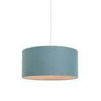Hanglamp wit met blauwe kap 50 cm - Combi 1, Huis en Inrichting, Lampen | Hanglampen, Nieuw, Overige materialen, Modern, 75 cm of meer