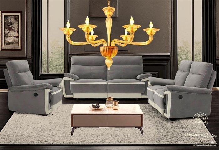 Lavai.it - Kroonluchter - Muranoglas - Hanglamp Murano 6L, Antiek en Kunst, Kunst | Designobjecten