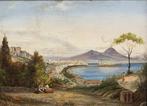 Enrico Altrui (XIX-XX secolo) - Veduta di Napoli