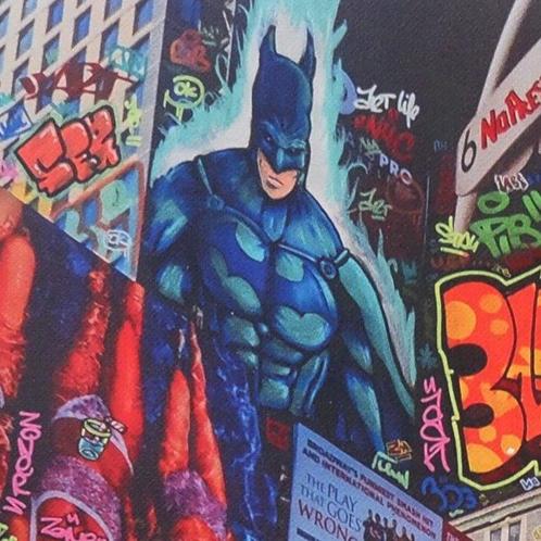 BLACH (1980) - New York Afro Graffiti and Batman edition XL, Antiek en Kunst, Kunst | Schilderijen | Modern