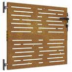 Design Poort Cortenstaal 85x100 | OP=OP | Tweedekansje, Met poort, Nieuw, Ophalen of Verzenden, Tuinhek