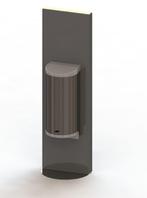 Desinfectiemiddel dispenser | 0,8 l | RVS, Verzenden