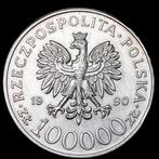Polen. 100000 Zlotych 1990 - Solidarno (Zonder Minimumprijs)