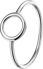 The Jewelry Collection - Ring Rondje - Zilver - Maat 17.25, Sieraden, Tassen en Uiterlijk, Ringen, Verzenden, Nieuw